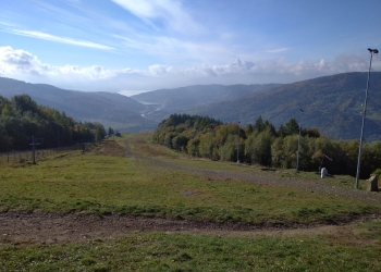 Widok z góry Żar.
