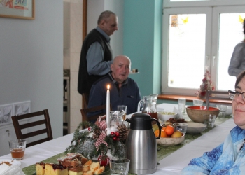 Wspólna wigilia.