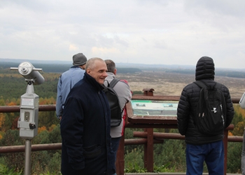 Panorama Pustyni Błędowskiej.