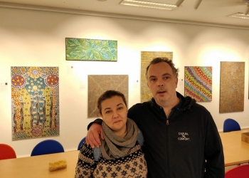Wystawa „Ślady i znaki”.