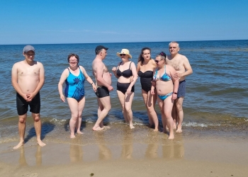 Plażowanie.