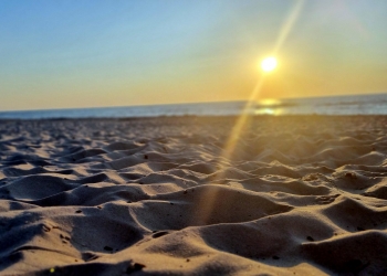 Plażowanie.