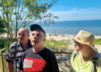 Plażowanie.