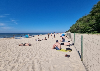 Plażowanie.