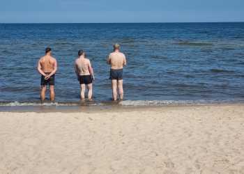 Plażowanie.
