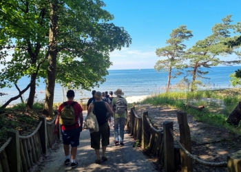 Plażowanie.