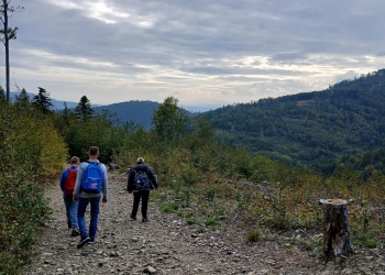 Wędrówka w góry.