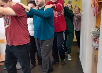 Spotkanie z Konduktorem Przemkiem..
