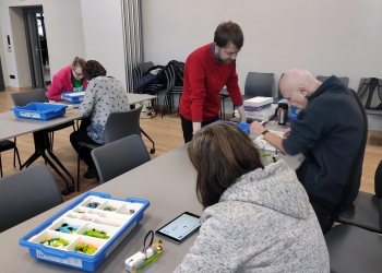 Zajęcia edukacyjne klocki LEGO.