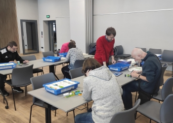 Zajęcia edukacyjne klocki LEGO.
