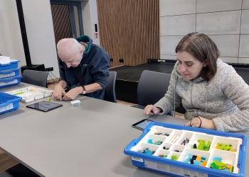 Zajęcia edukacyjne klocki LEGO.