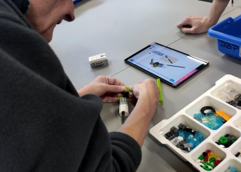 Zajęcia edukacyjne klocki LEGO.