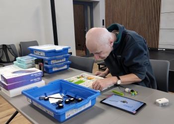 Zajęcia edukacyjne klocki LEGO.