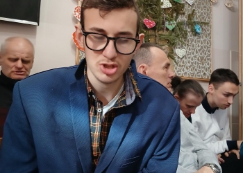 Wspólne kolędowanie.