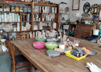 Pracownia plastyczno - ceramiczna.