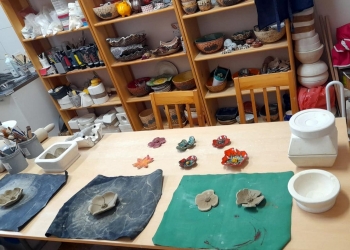 Pracownia plastyczno - ceramiczna.
