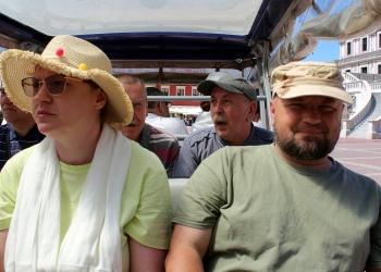 Zwiedzanie Zamościa. 