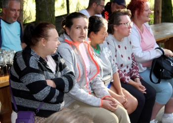 Wspólne zdjęcie uczestniczek spotkania.