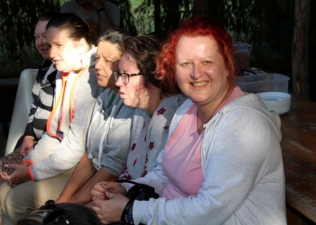 Wspólne zdjęcie uczestniczek spotkania.