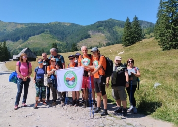 Wspólne zdjęcie Uczestników w Dolinie Chochołowskiej.