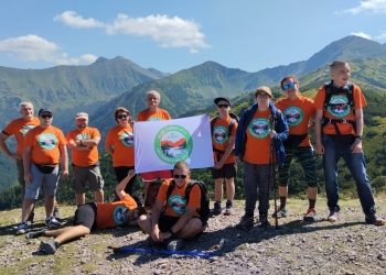 Wspólne zdjęcie uczestników wycieczki.