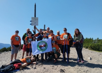 Wspólne zdjęcie uczestników wycieczki.