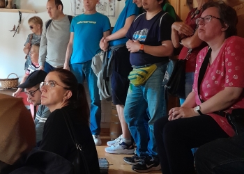 Wspólne zdjęcie uczestniów wycieczki.