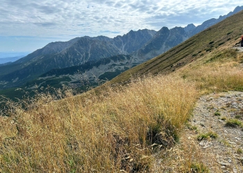 Widok z Kasprowego Wierchu.