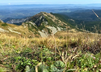 Widok z Kasprowego Wierchu.