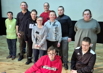 Milusińscy podczas potkania z Przemkiem Kossakowskim.