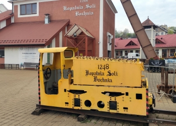 Wagonik służący w przeszłości do transportu soli.