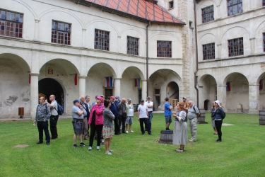 Obóz terapeutyczno-rehabilitacyjny. Zamek w Niemodlinie.