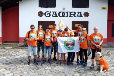 Milusińscy na szlaku.