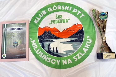 Zdobyliśmy Puchar II Rajdu Górskiego „Beskidy na Raty”.